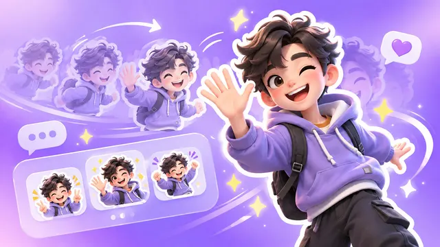 Animated stickers