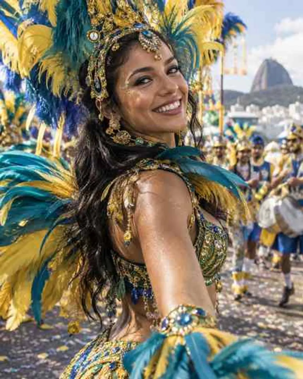 Carnival portrait after a direct upload, re-compressed